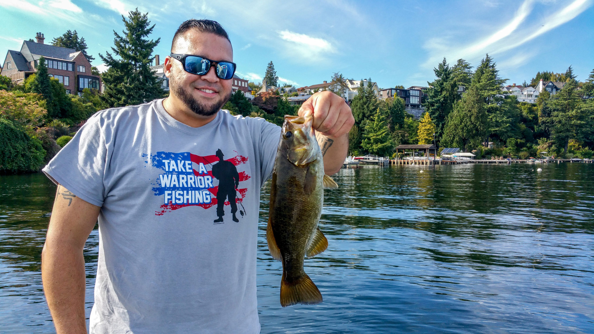 Take a Warrior Fishing – Lake Washington