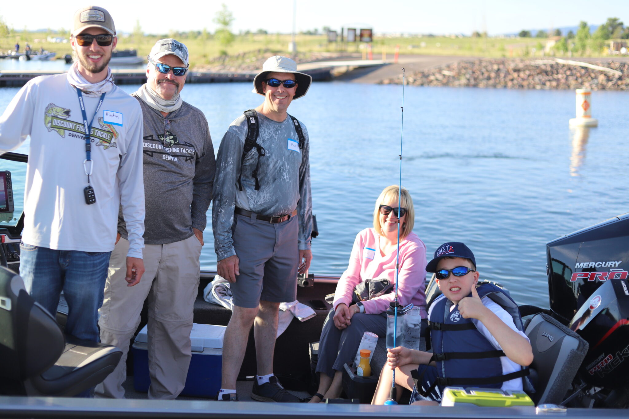 Chatfield3 Chatfield State Park fishing participants