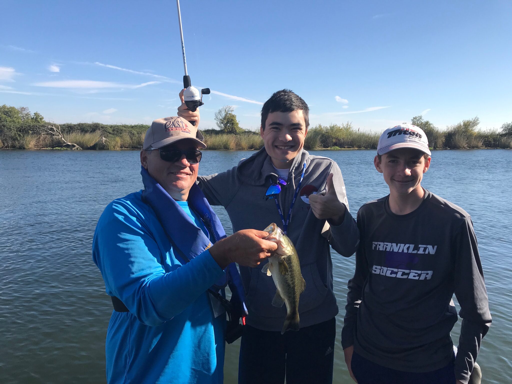 fishing at clear lake