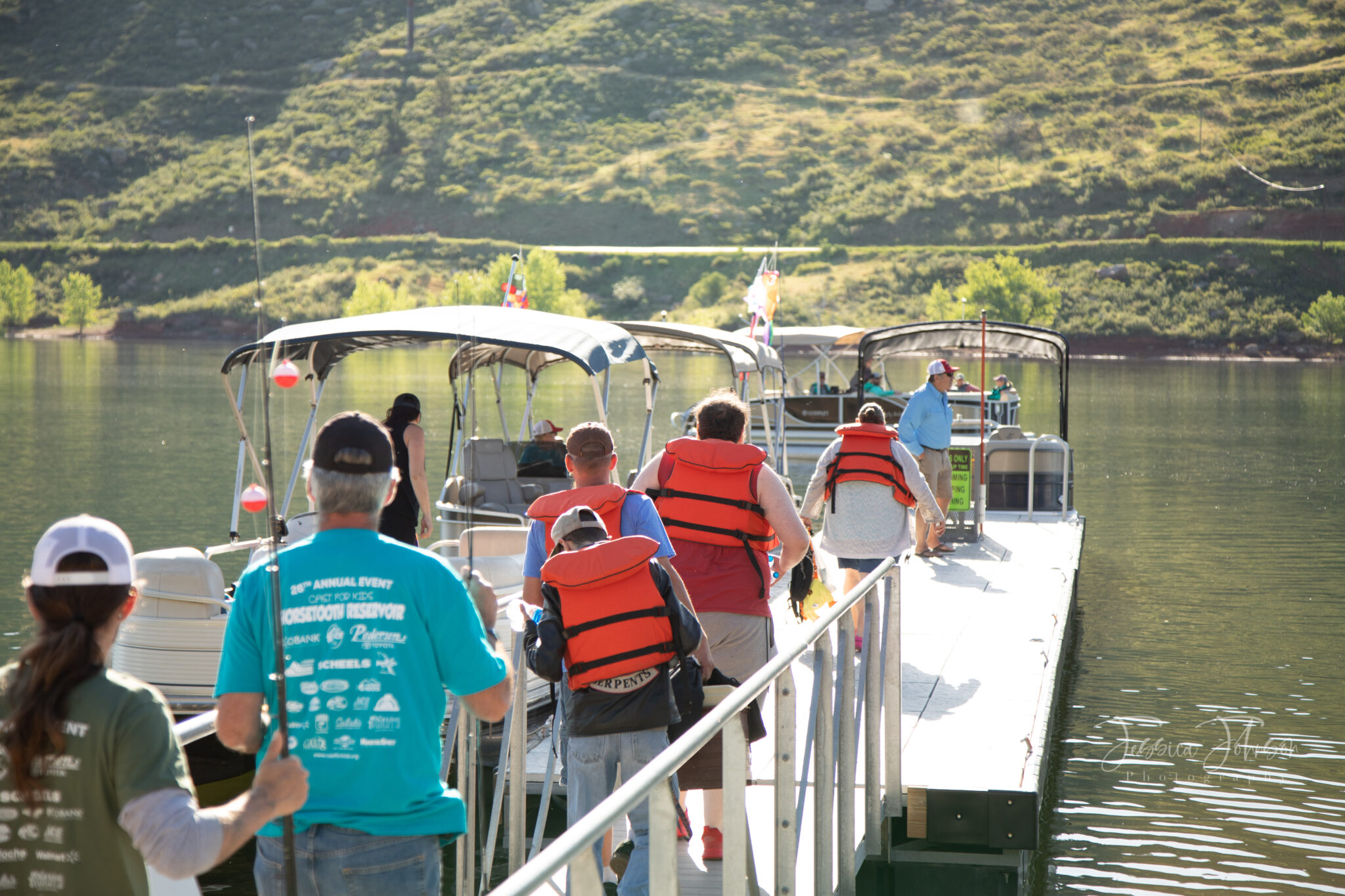 Horsetooth3 participants at Horsetooth Reservoir