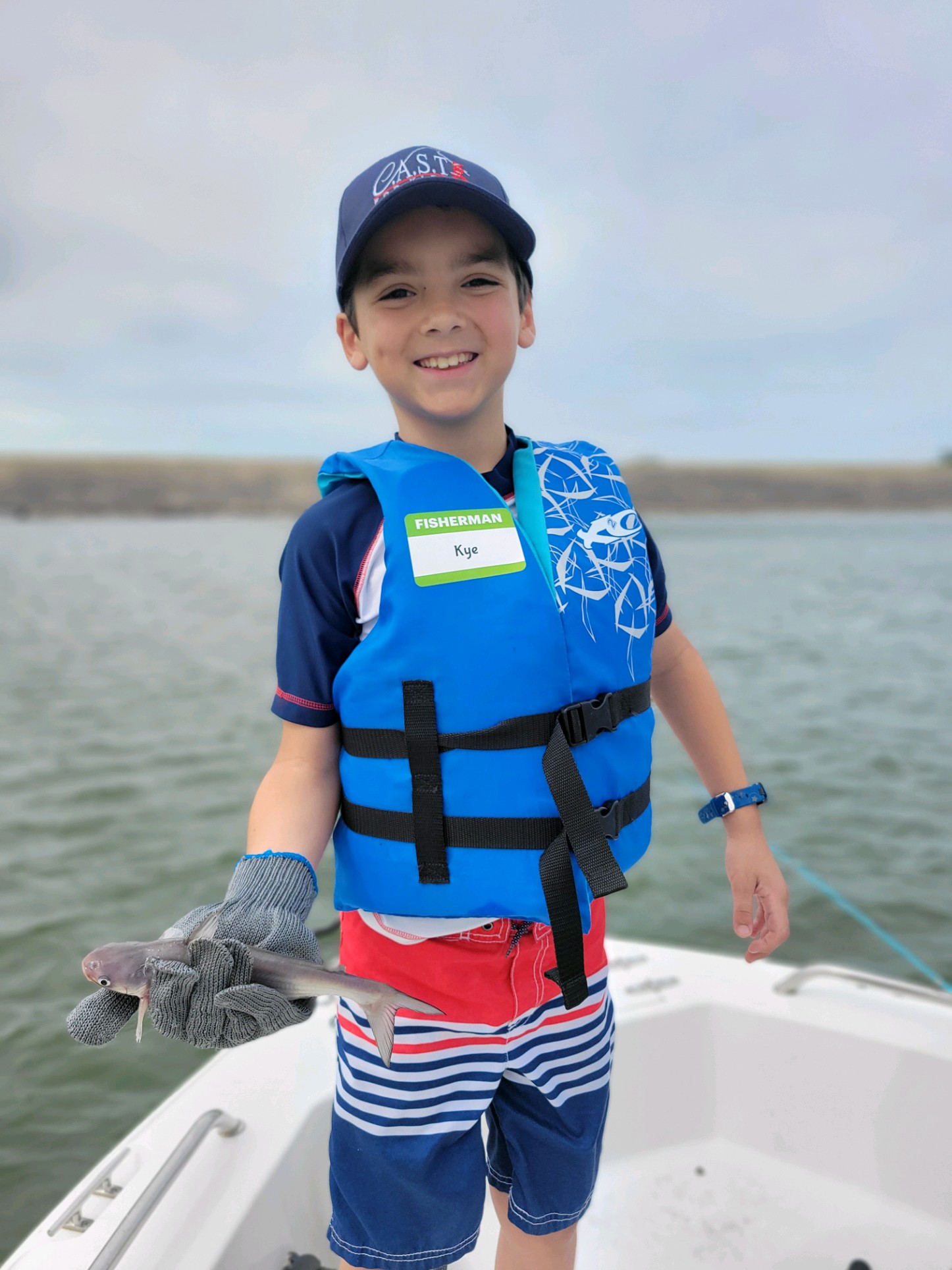 Lake Perris 1 happy child participant at Lake Perris