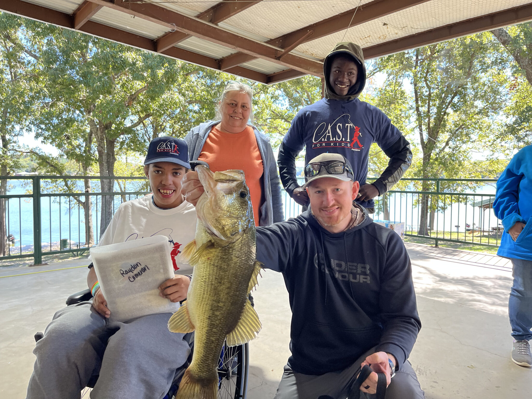 Lake Tyler 4 The Boulders at Lake Tyler participants