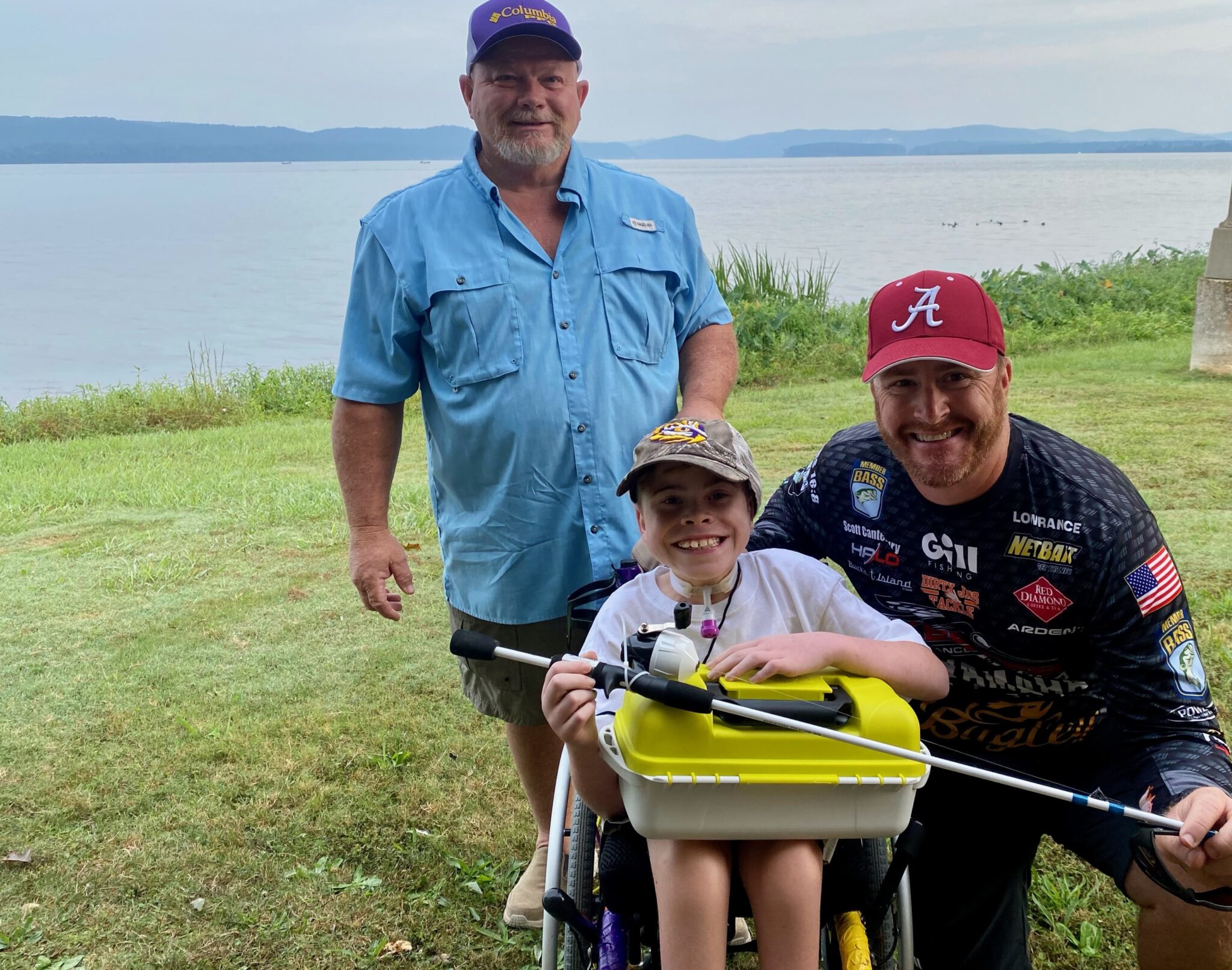 LakeGuntersville3 young kid fishing at Lake Guntersville