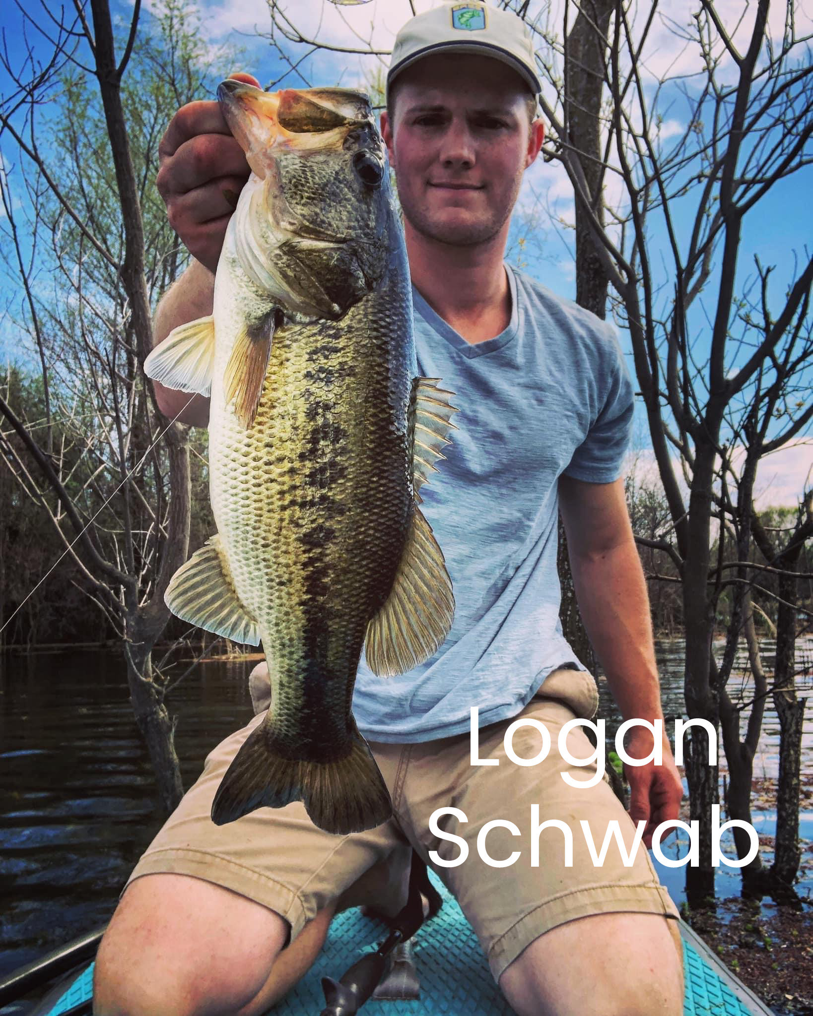 Logan Schwab logan Schwab holding a fish