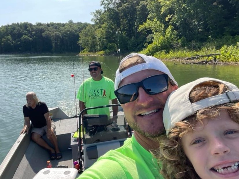 PatokaLake4 fishing at Patoka Lake State Park