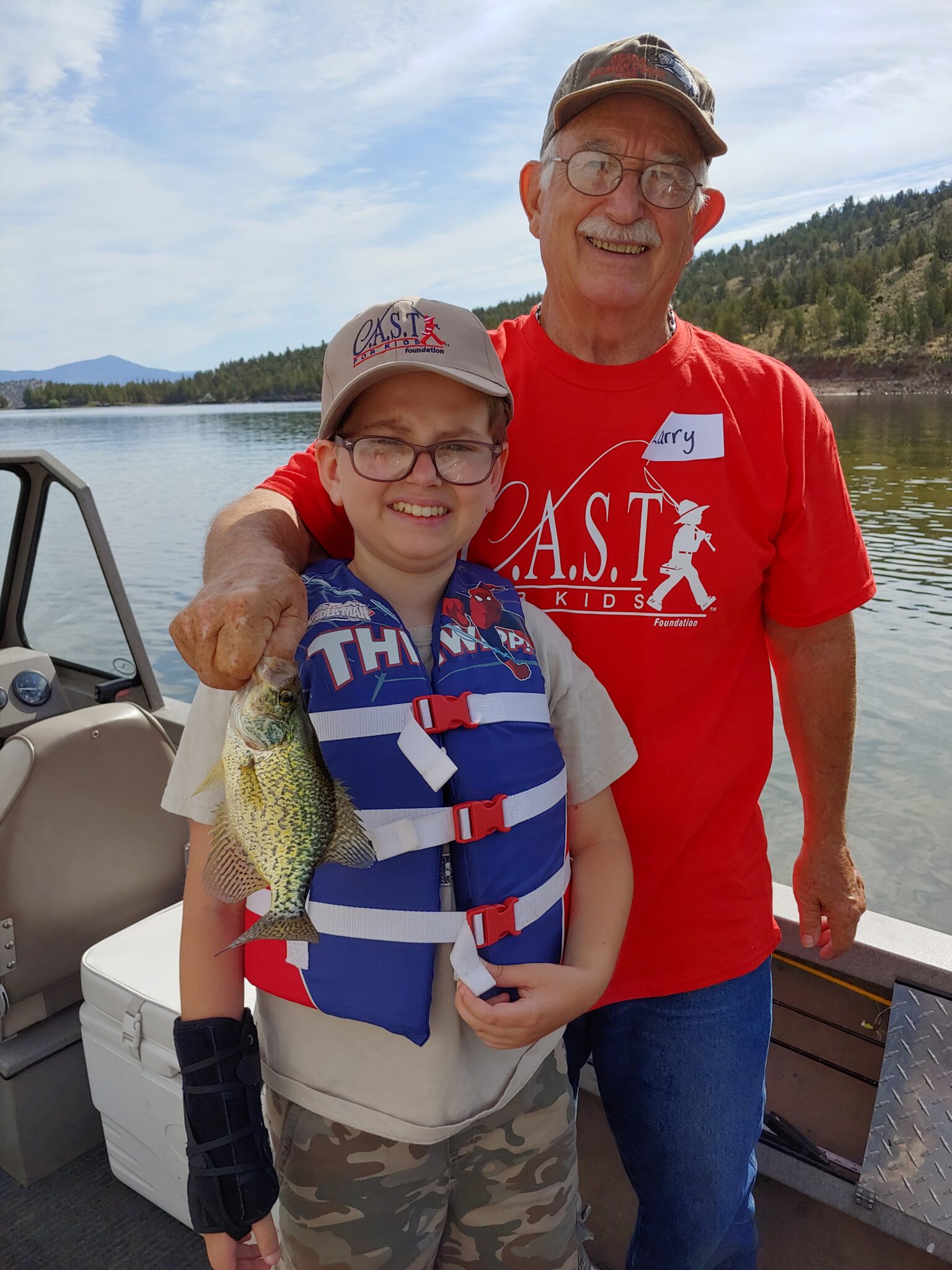 Prineville4 young boy fishing at Prineville Reservoir State Park