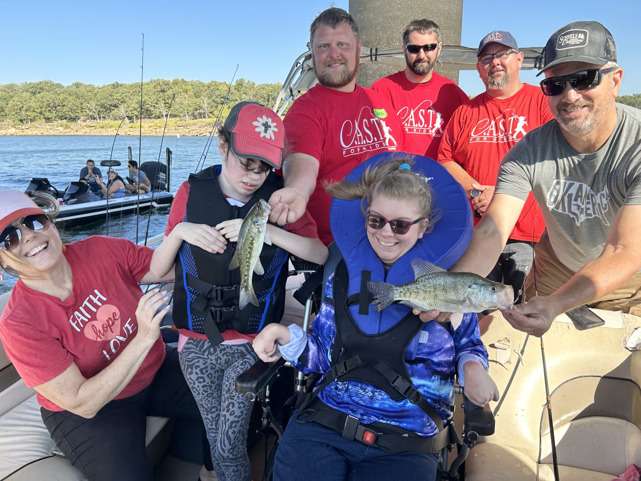 Skiatook 1 group at Lake Skiatook