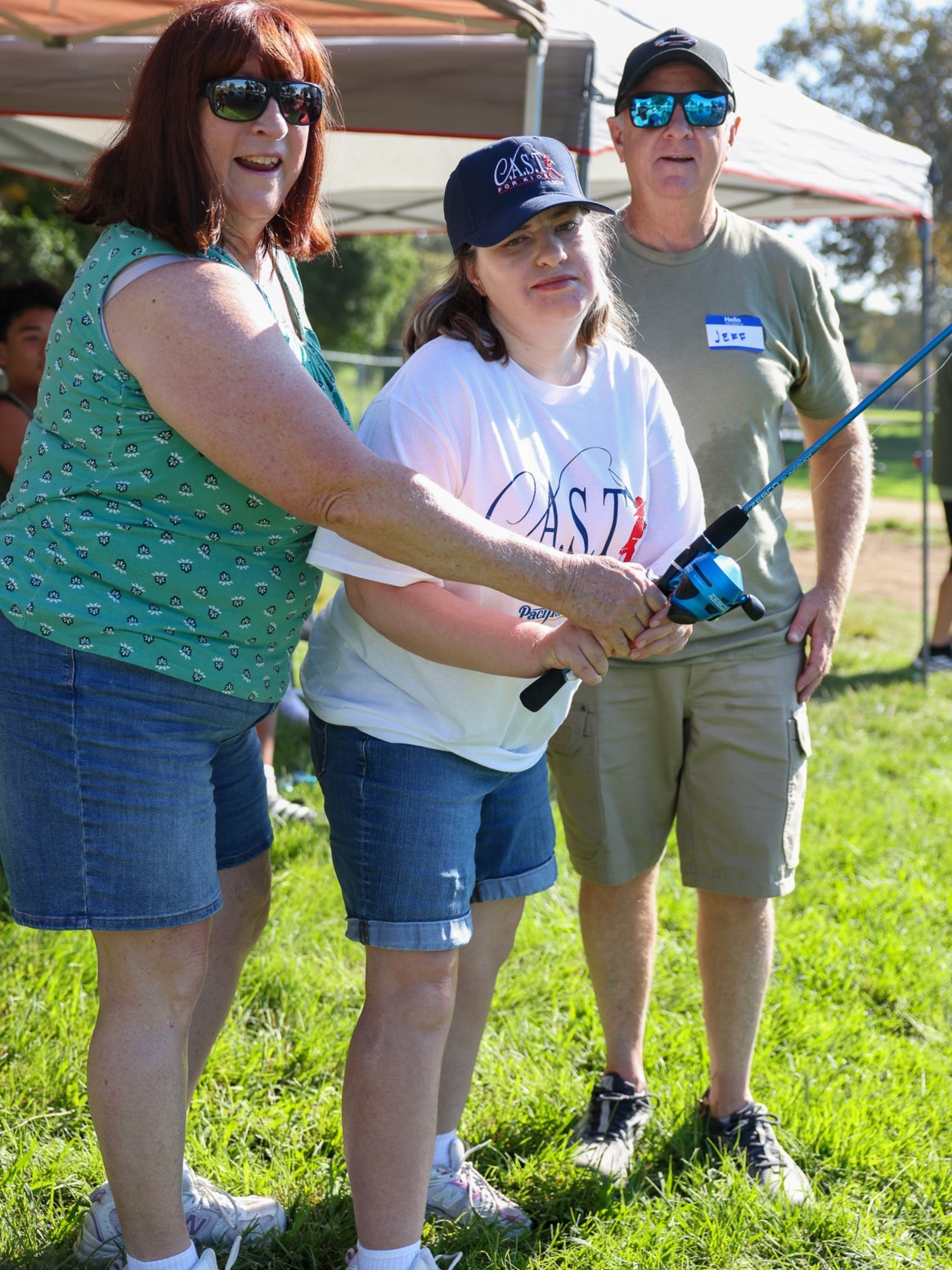 Three participants at Pearland Bass Pro Shops